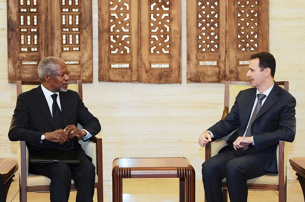 Коффи Аннан и Асад