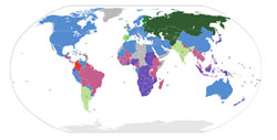 Геополитическая карта мира