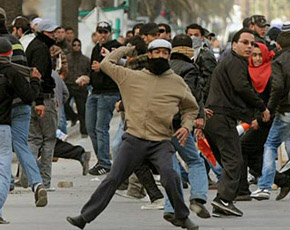 tunisia-protestors