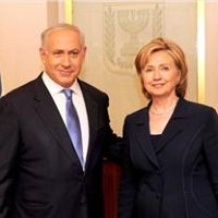 Нетаньяху и Клинтон