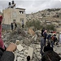 Разрушение палестинских домов 